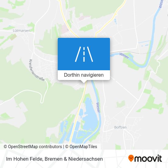 Im Hohen Felde Karte
