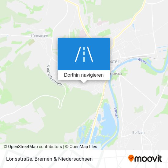 Lönsstraße Karte