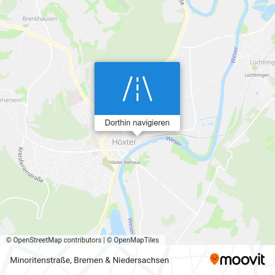 Minoritenstraße Karte