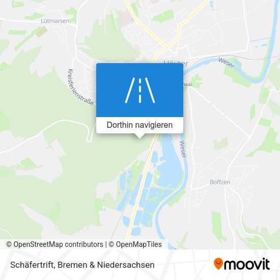 Schäfertrift Karte