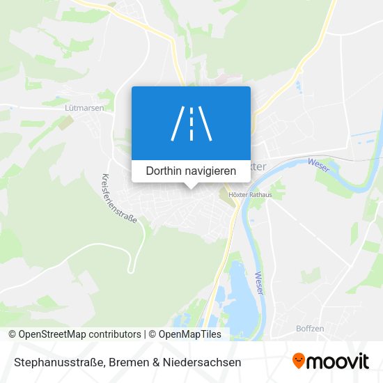 Stephanusstraße Karte