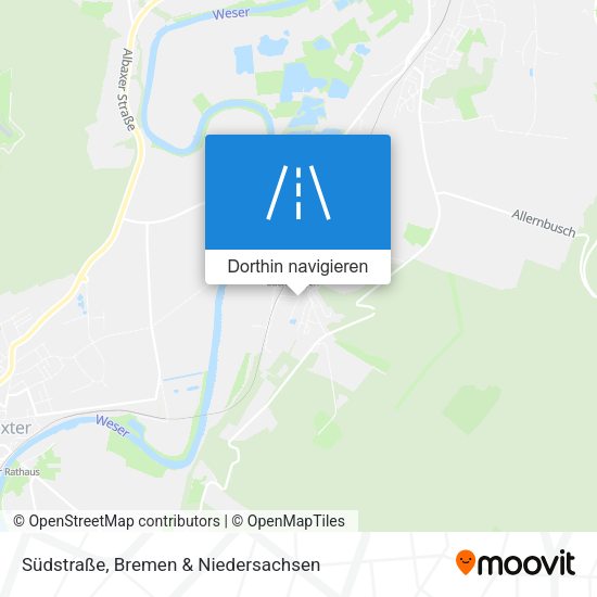Südstraße Karte