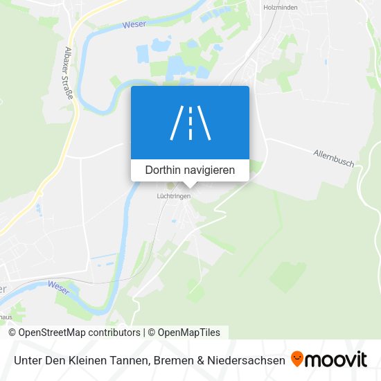 Unter Den Kleinen Tannen Karte
