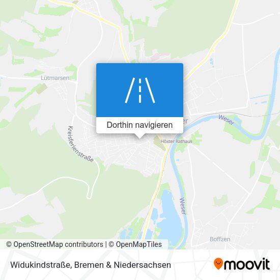 Widukindstraße Karte