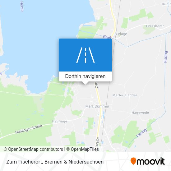 Zum Fischerort Karte