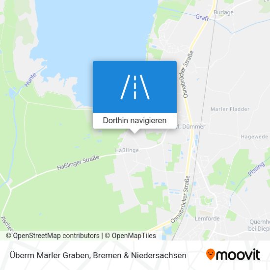 Überm Marler Graben Karte