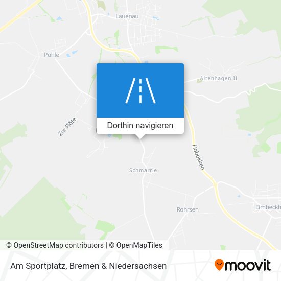 Am Sportplatz Karte