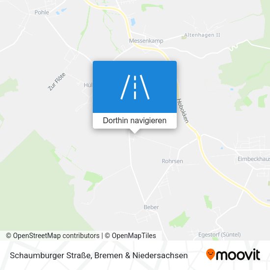 Schaumburger Straße Karte