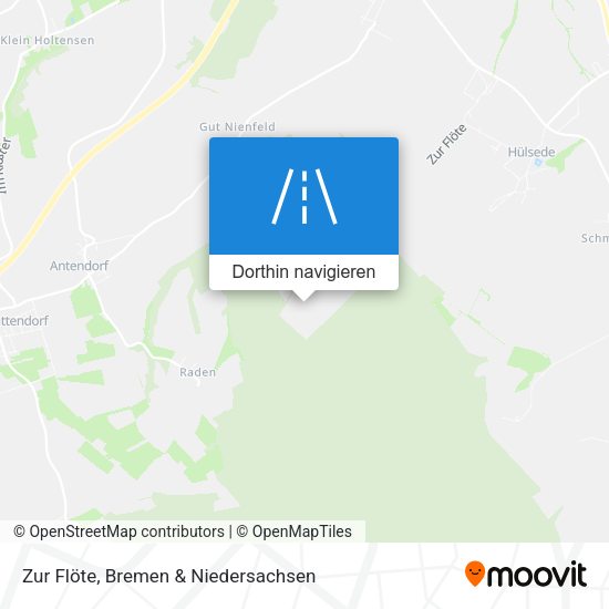 Zur Flöte Karte