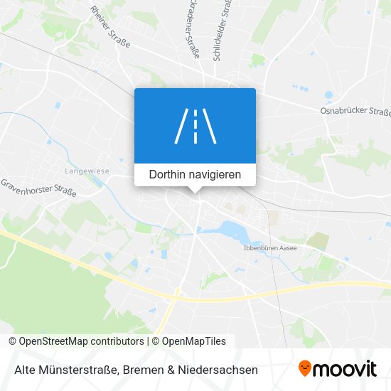 Alte Münsterstraße Karte