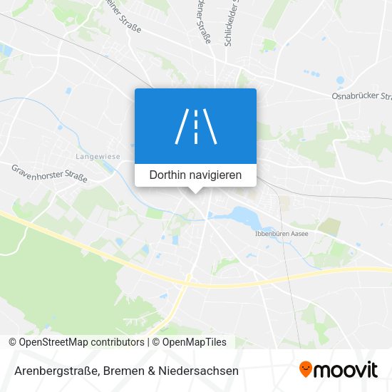Arenbergstraße Karte