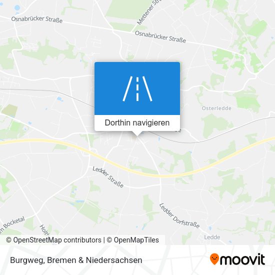 Burgweg Karte