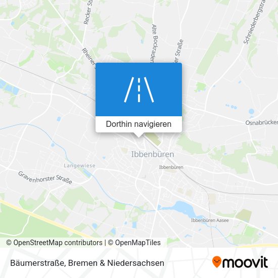 Bäumerstraße Karte