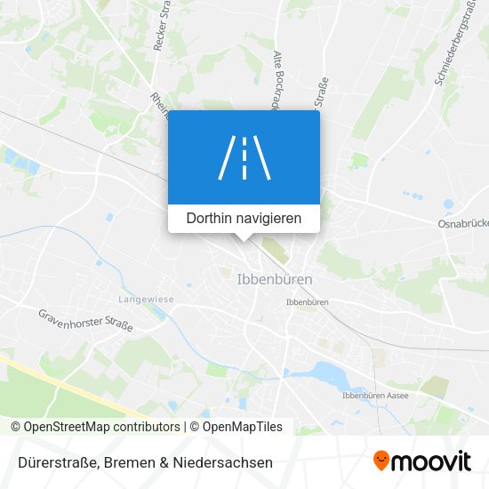 Dürerstraße Karte