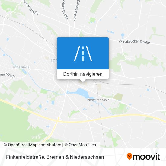 Finkenfeldstraße Karte