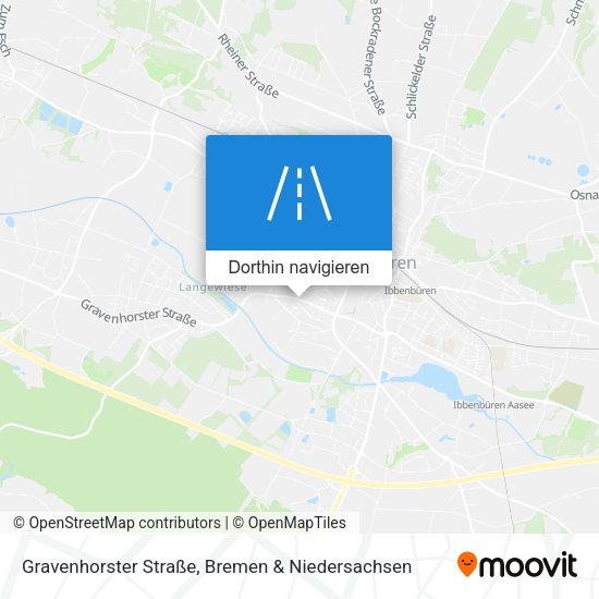 Gravenhorster Straße Karte