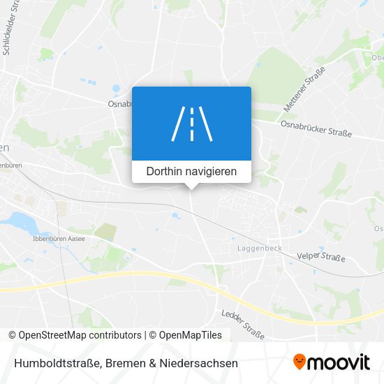 Humboldtstraße Karte