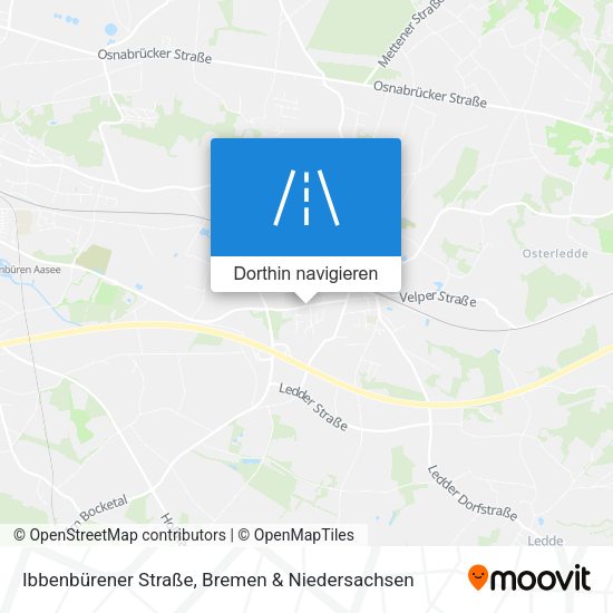 Ibbenbürener Straße Karte