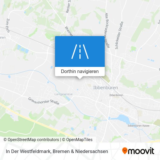 In Der Westfeldmark Karte