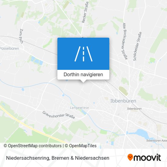 Niedersachsenring Karte