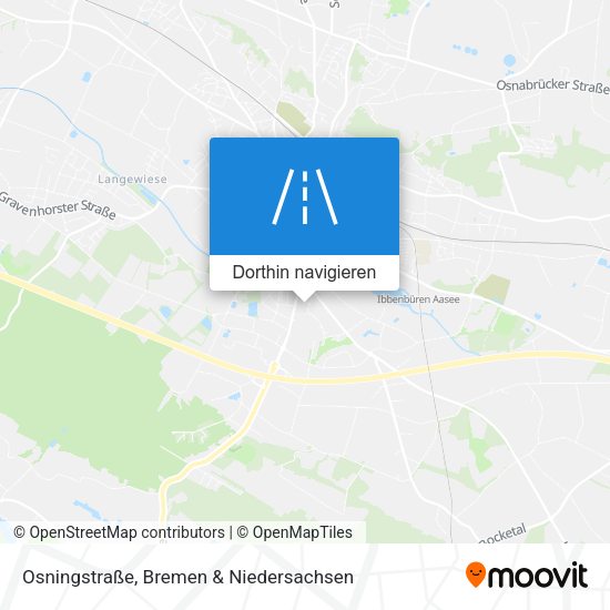 Osningstraße Karte