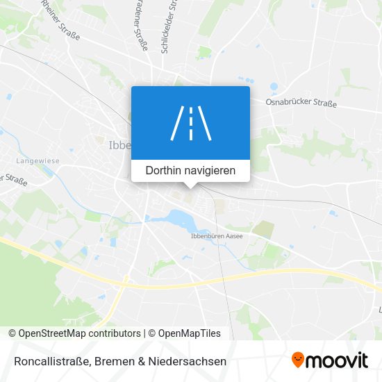 Roncallistraße Karte