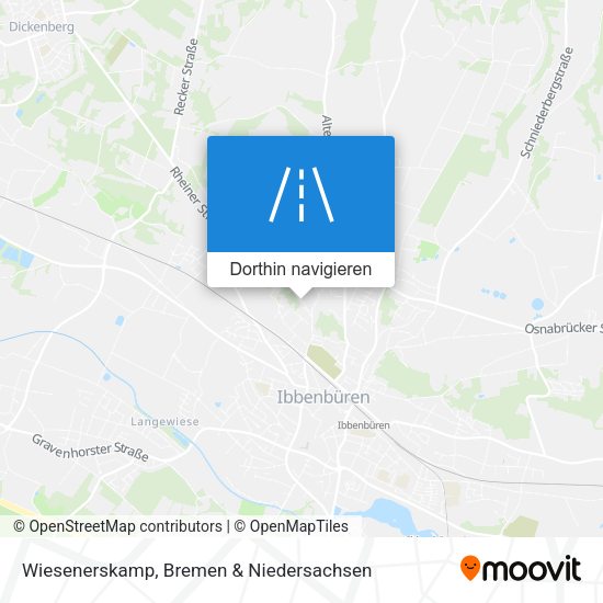 Wiesenerskamp Karte