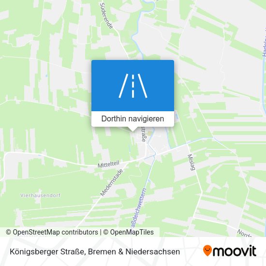 Königsberger Straße Karte