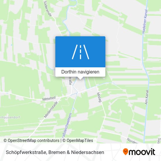 Schöpfwerkstraße Karte
