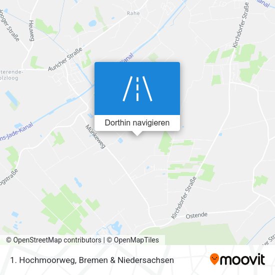 1. Hochmoorweg Karte