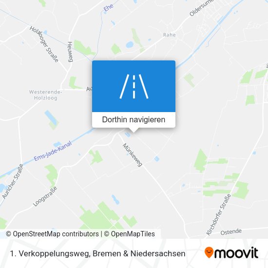1. Verkoppelungsweg Karte