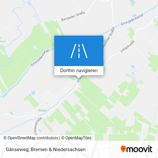 Gänseweg Karte