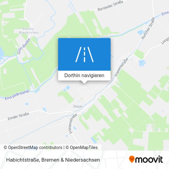 Habichtstraße Karte