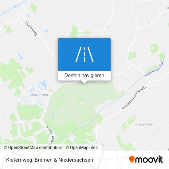 Kiefernweg Karte