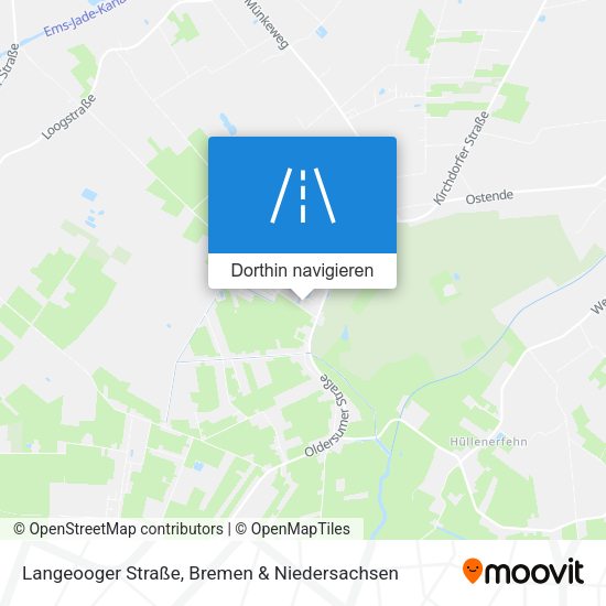 Langeooger Straße Karte