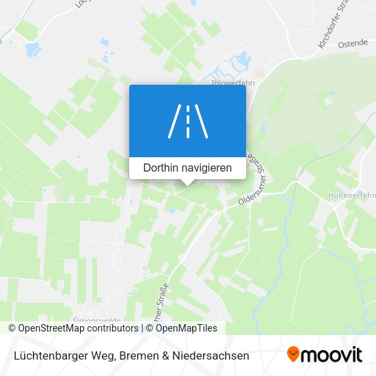 Lüchtenbarger Weg Karte