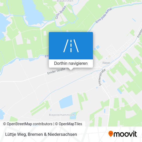 Lüttje Weg Karte