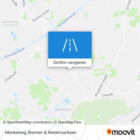 Münkeweg Karte