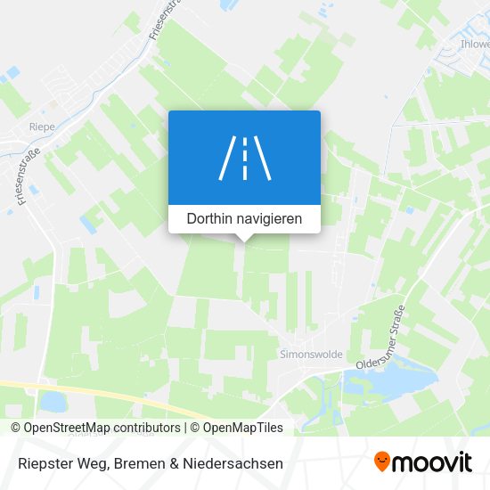 Riepster Weg Karte