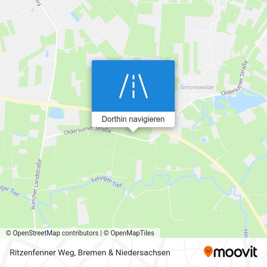 Ritzenfenner Weg Karte