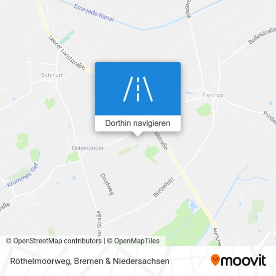 Röthelmoorweg Karte
