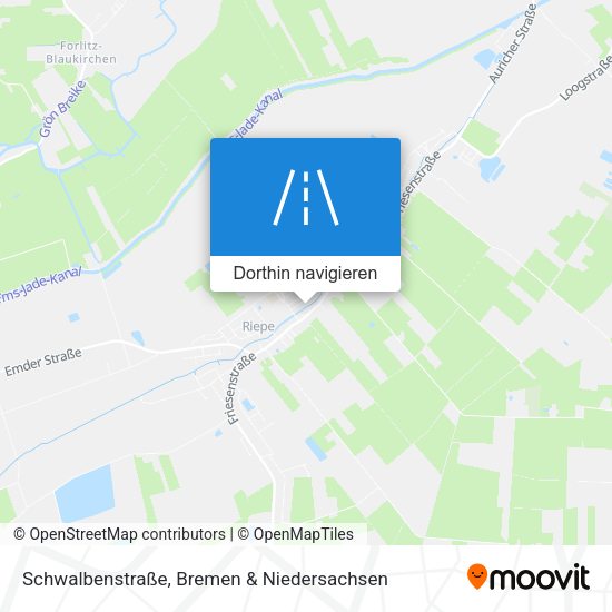 Schwalbenstraße Karte