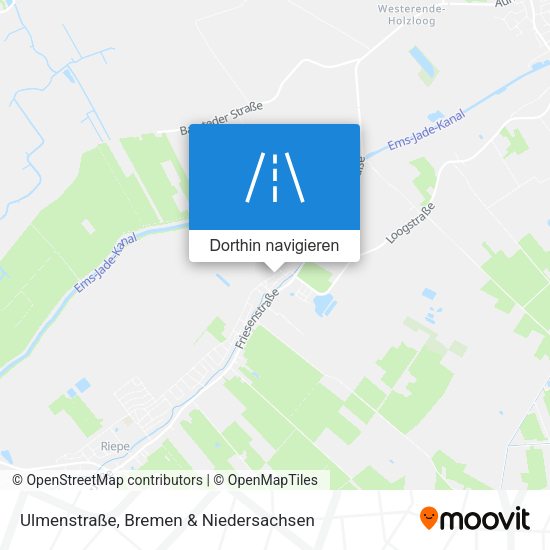 Ulmenstraße Karte