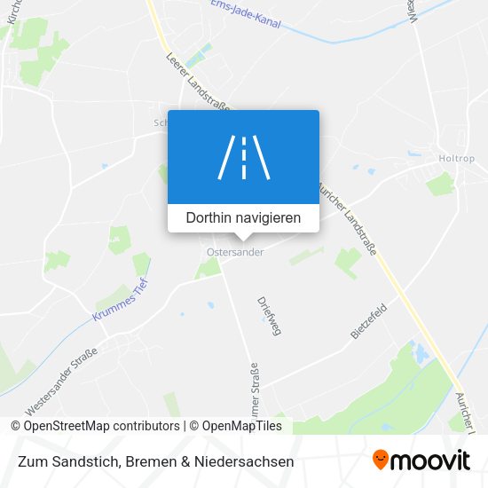 Zum Sandstich Karte