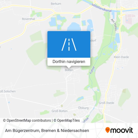 Am Bügerzentrum Karte