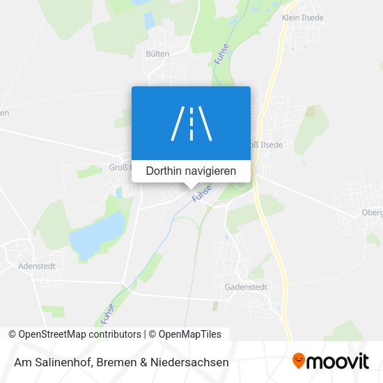 Am Salinenhof Karte