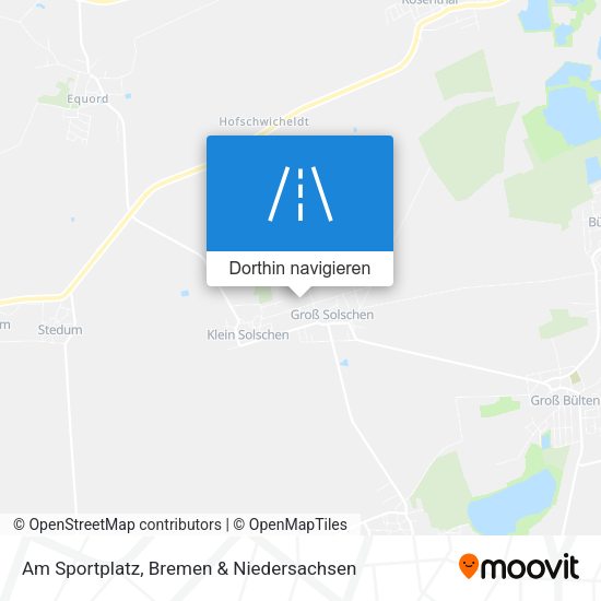 Am Sportplatz Karte