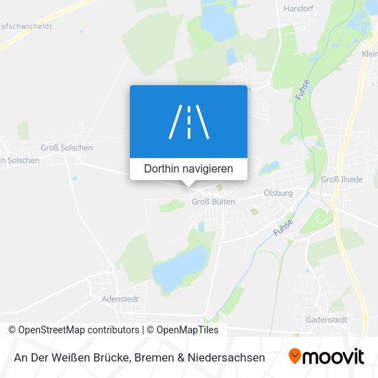 An Der Weißen Brücke Karte