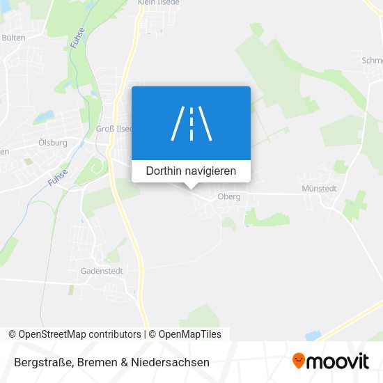 Bergstraße Karte