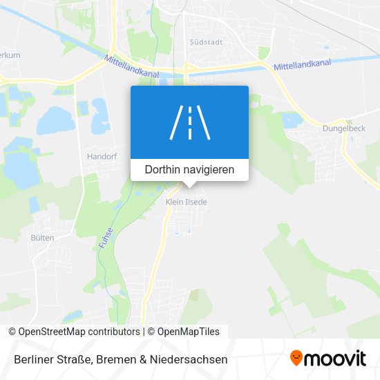 Berliner Straße Karte